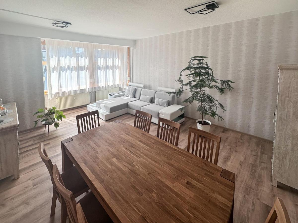 Schoene Altbauwohnung Mit Grosser Sonnenterrasse Rudolstadt Bagian luar foto